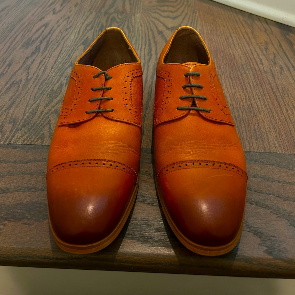 Men’s 7 Buffalo Caramel Faux Leather